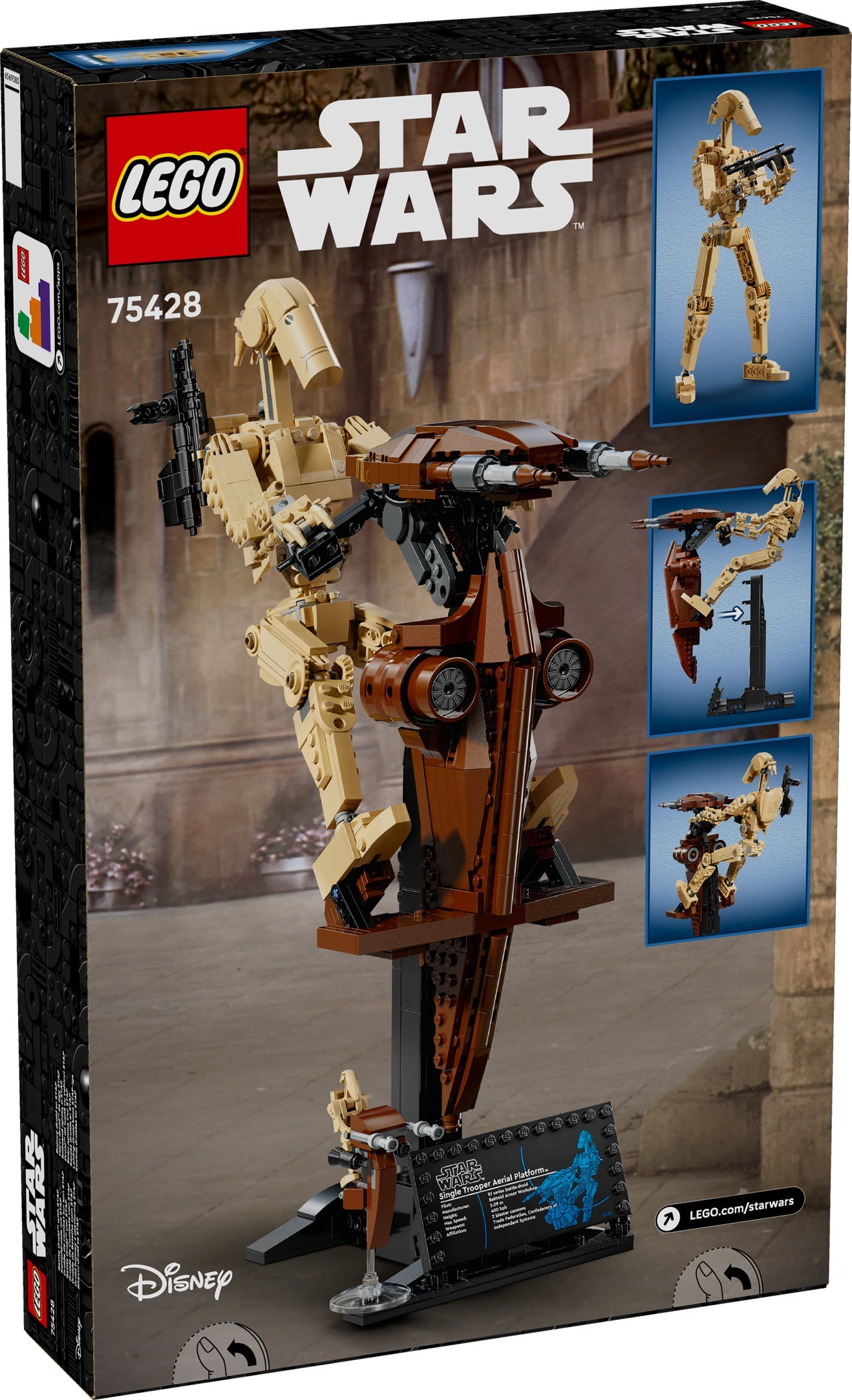 j ページ 75428 Battle Droid with STAP official images! | Brickset